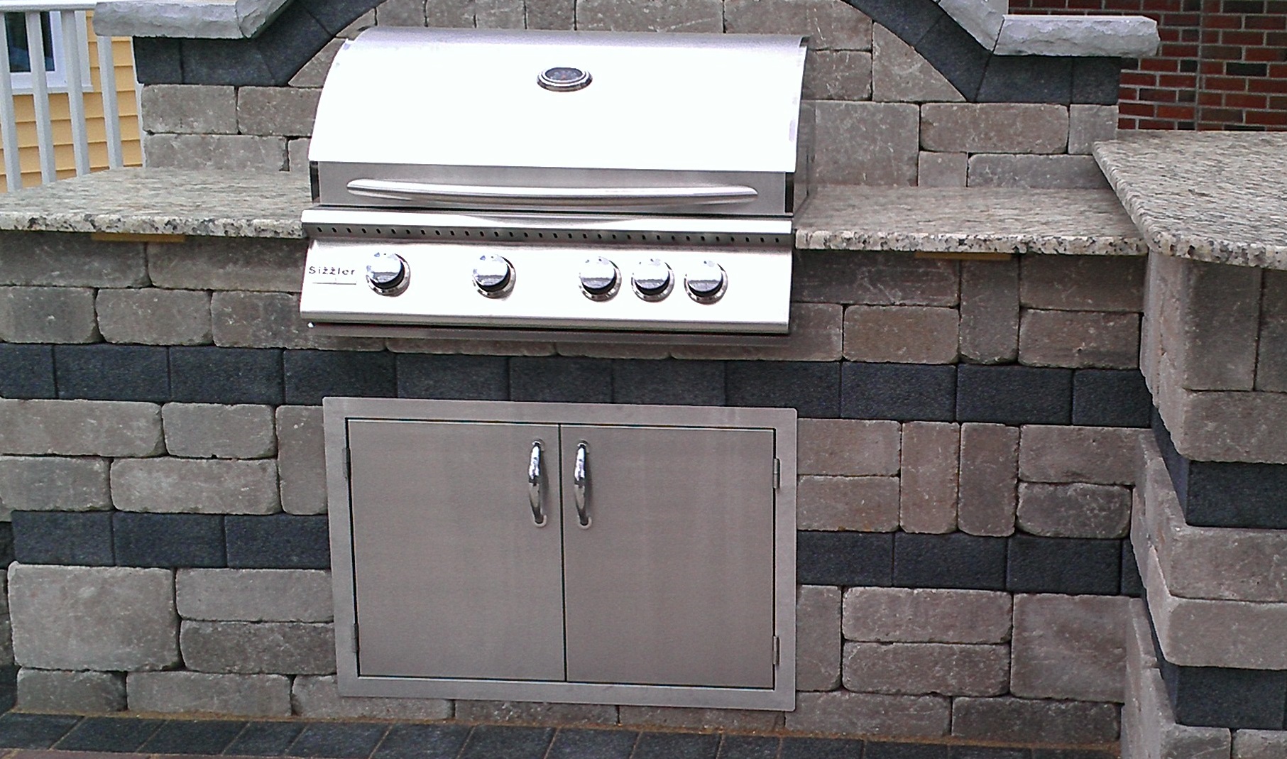 The BBQ Door 30" Stainless Steel BBQ Doors for Your Grill Island or